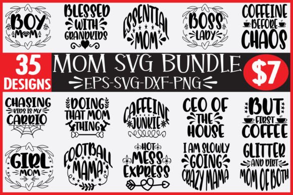 35 Mom Svg Bundle Review