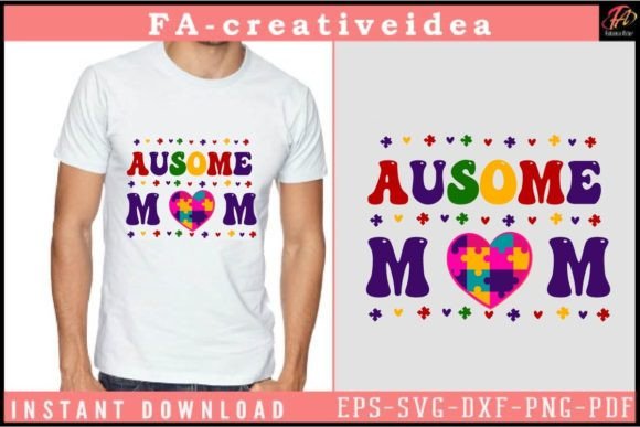 Awesome Mom Svg Design Review
