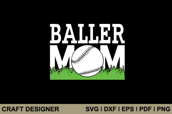 Baller Mom Svg Printable Cutting File