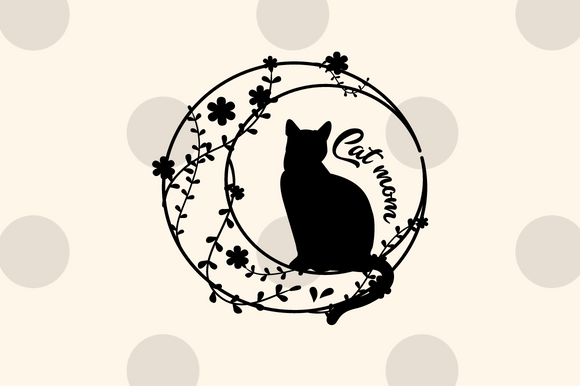 Cat Mama SVG: Graphics for Crafts