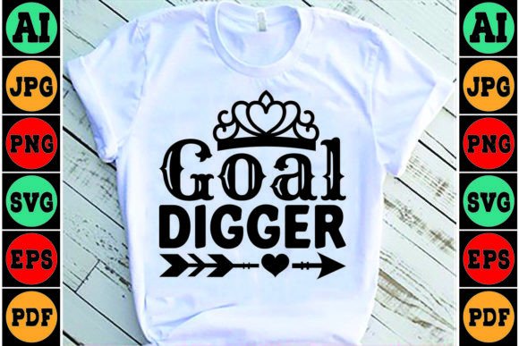 Goal Digger Mom SVG Design for Crafts